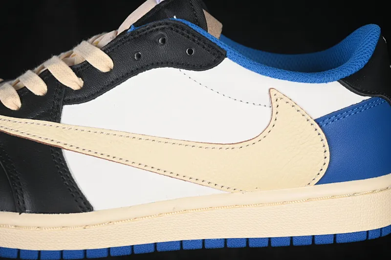 All categories Air Jordan Jordan series basketball shoes Air Jordan 1 Low ZG version Travis Scott x Air Jordan 1 Low OG AJ1 Joe 1 undercut low top full head layer DM7866-140
